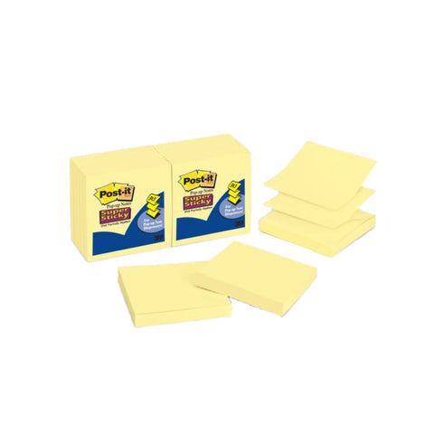Post-It R330-12Sscy Popup Yellow Pack Of