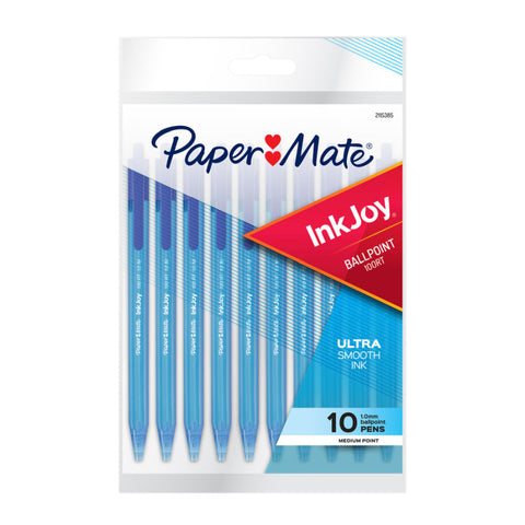 Paper Mate Inkj Ball Pen 100Rt Blue Pack Of Box 12