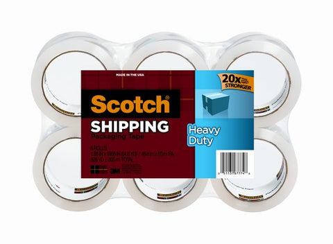 Scotch Pack Of G Tape 3850-Au 48Mm Bx6
