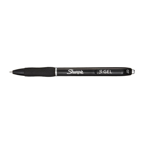 Sharpie Retractable 0.7 Pen Black Box Of 12