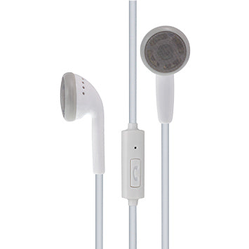 Moki In-Ear Earphone With In-Line Mic & Control White