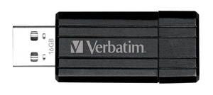 Verbatim Store\'N\'Go Pinstripe Usb Drive 16Gb (Black)