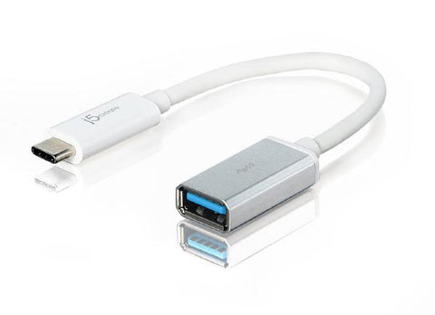 J5create Jucx05 Usb-C 3.1 Male Type-C To Usb-A Type-A Female Adapter Convert Or Connect Accessories