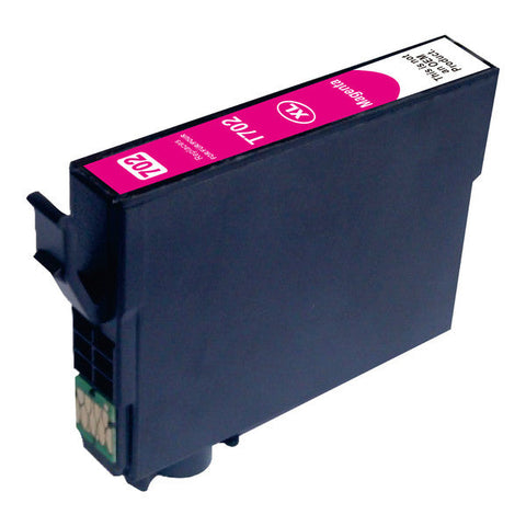 Magenta Compatible Inkjet Cartridge Replacement For 702Xl
