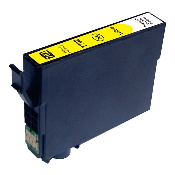 Yellow Compatible Inkjet Cartridge Replacement For 702Xl