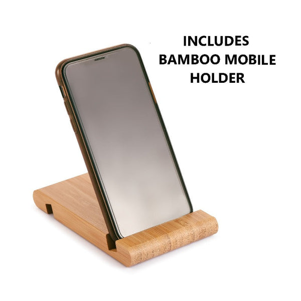 3 Pieces Bamboo Cutting Board With Juice Groove And Mobile Holder Included For Home Kitchen Cutting Boards