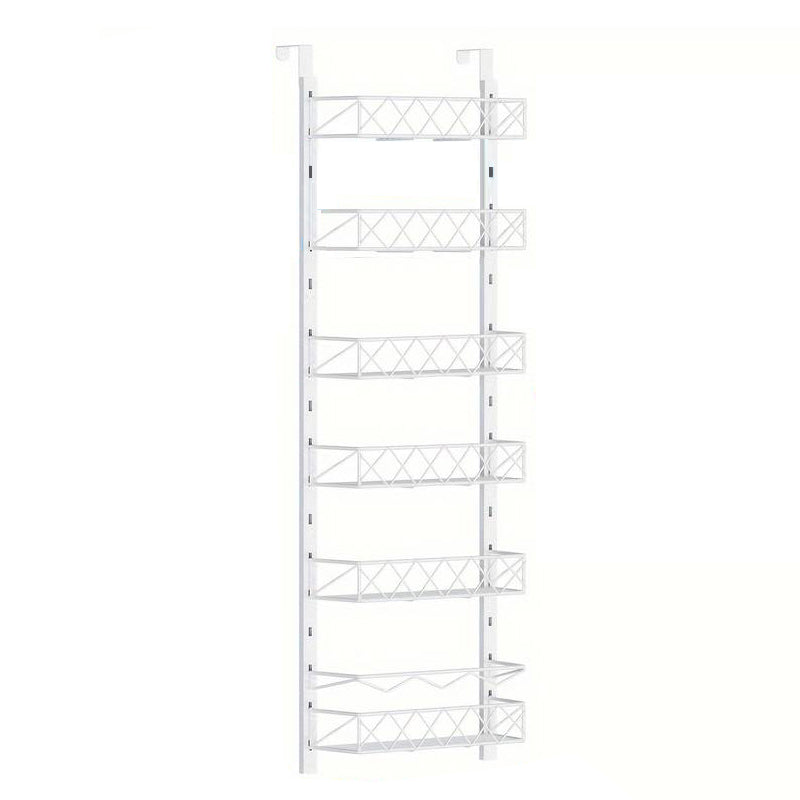 Carla Home 6 Tier Baskets Over Door Pantry Organiser For Kitchen Racks & Holders