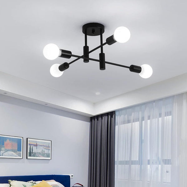 Vikus Mid Chandelier Modern 4 Light Chandeliers & Ceiling Fixtures