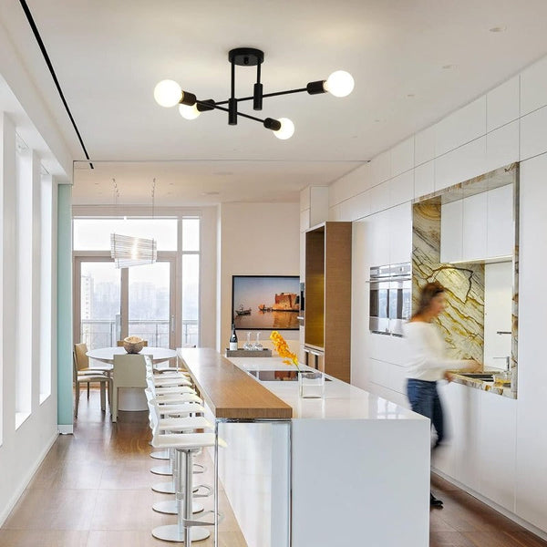 Vikus Mid Chandelier Modern 4 Light Chandeliers & Ceiling Fixtures