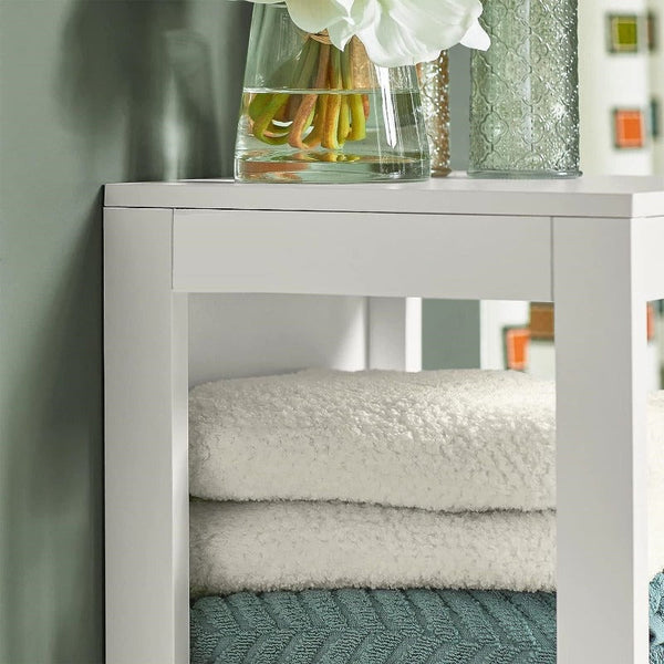 Freestanding Cabinet 2 Drawers Shelf Cupboard Cabinets & Cupboards