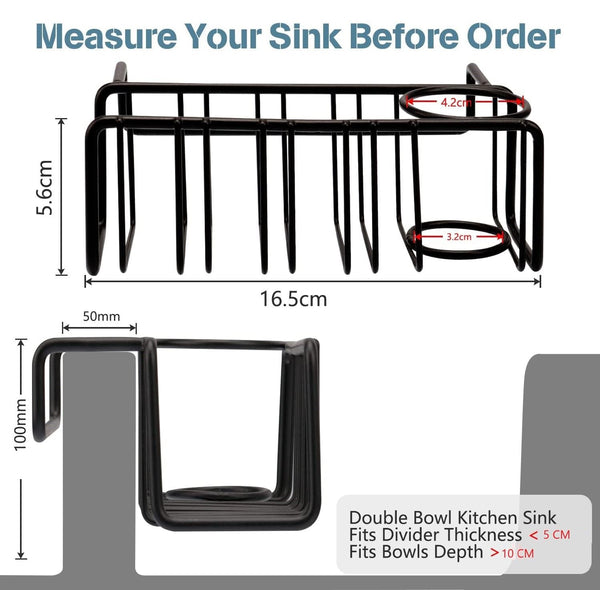 Kitchen Couture Sink Storage Organizer Basket Sink Organisers