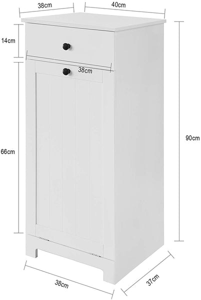 White Bathroom Cabinet With Laundry Basket And Drawer Bathroom Cabinets