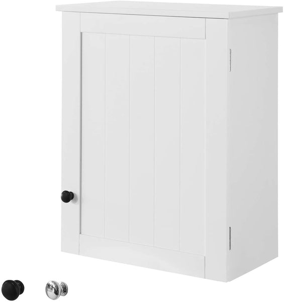 White Wall Cabinet With Door 40X52cm Cabinets & Cupboards