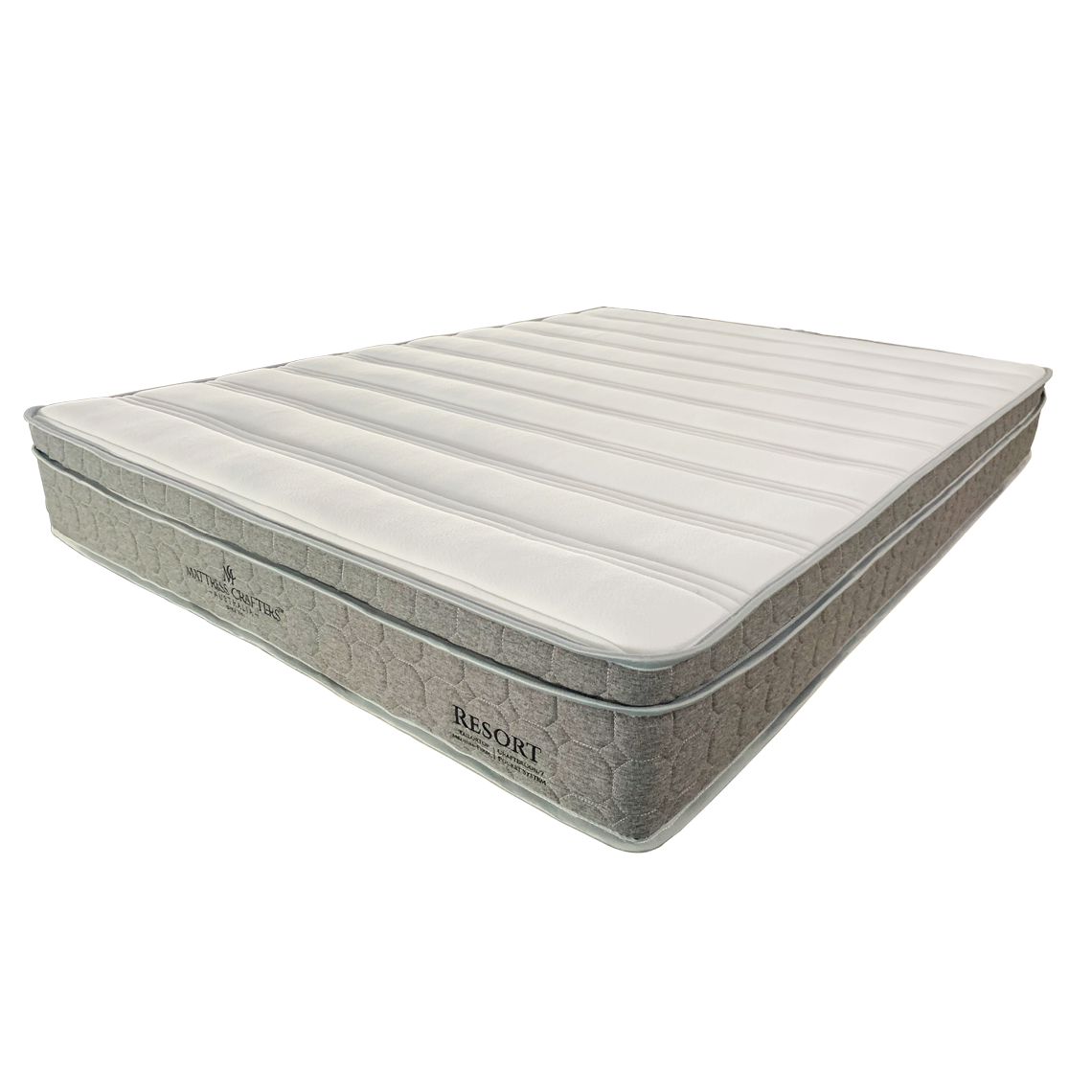 Mattress Crafters Resort Queen 7 Zone Pocket Spring Mattresses