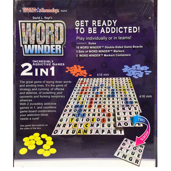 David Hoyts Word Winder Family Game Board 2-6 Players