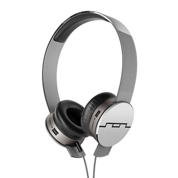 Sol Republic Tracks Hd High Def V10 On Ear Wired Silver Grey Headphones
