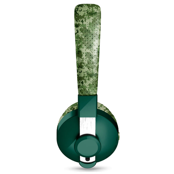 Lilgadgets Untangled Pro Premium Children's Wireless Headphones Green Digital Camo