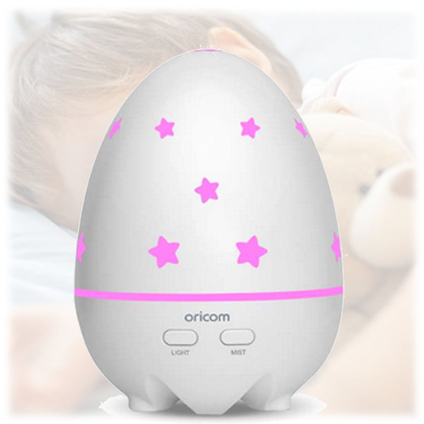 Oricom Aroma Diffuser Humidifier & Night Light Baby Kids Room Ad50