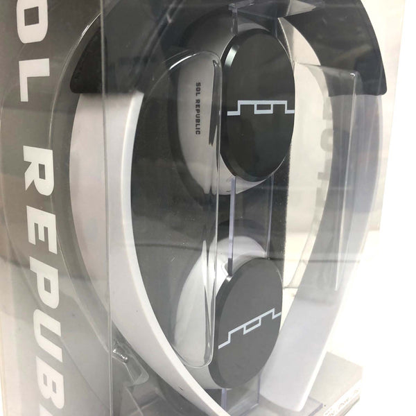 Sol Republic Master Tracks X3 Over-Ear Headphones Wired White