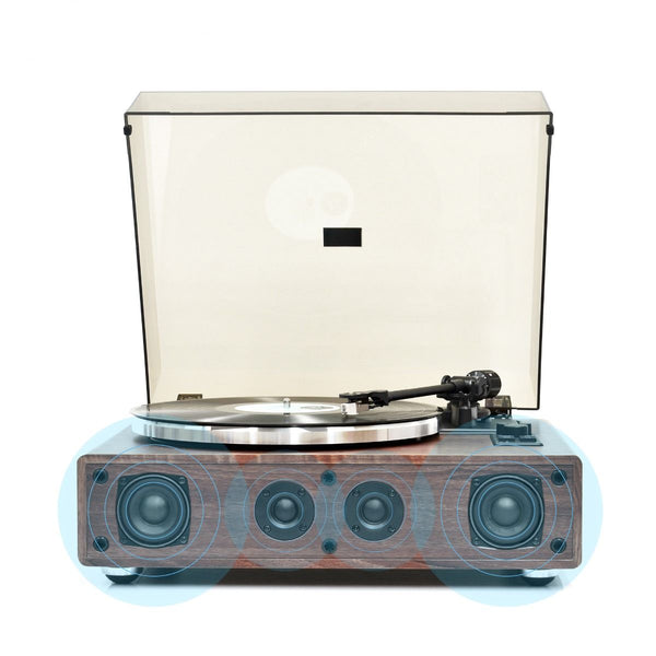 Mbeat Hi Fi Turntable With Built In Bluetooth Receiving Turntables