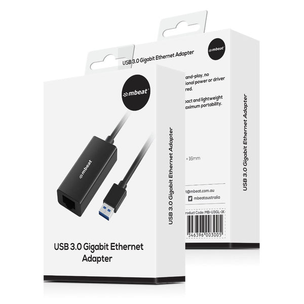 Mbeat Usb 3.0 Gigabit Lan Ethernet Adapter Black Other Home Networking
