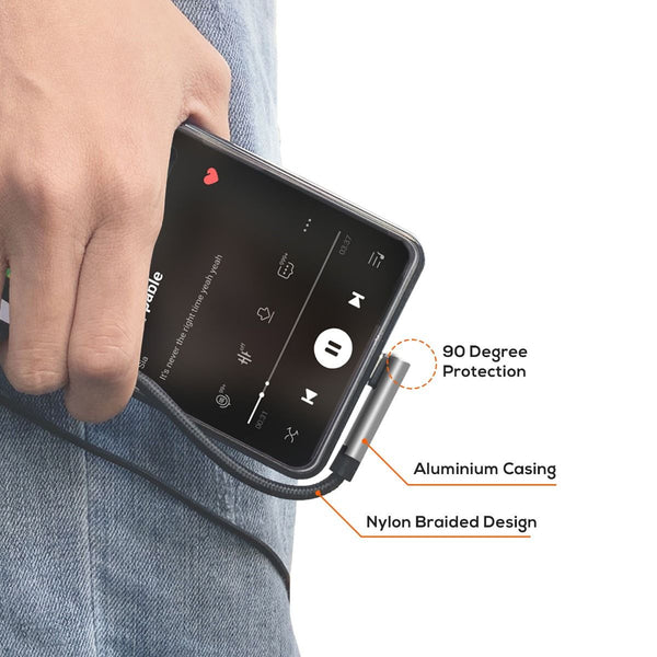 Mbeat Elite Usb C To 3.5 Audio Adapter Space Grey Audio Cables & Adapters