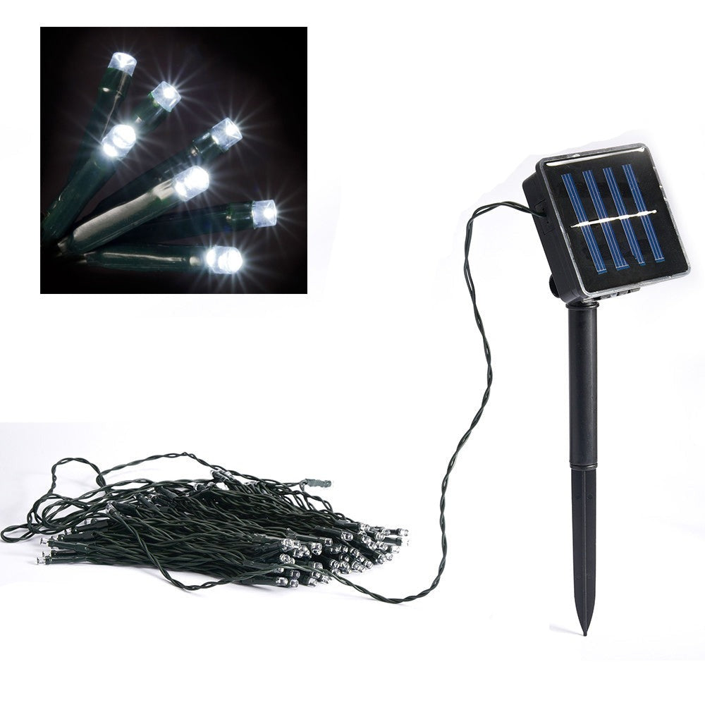 Lenoxx 300 White Solar Led String Lights