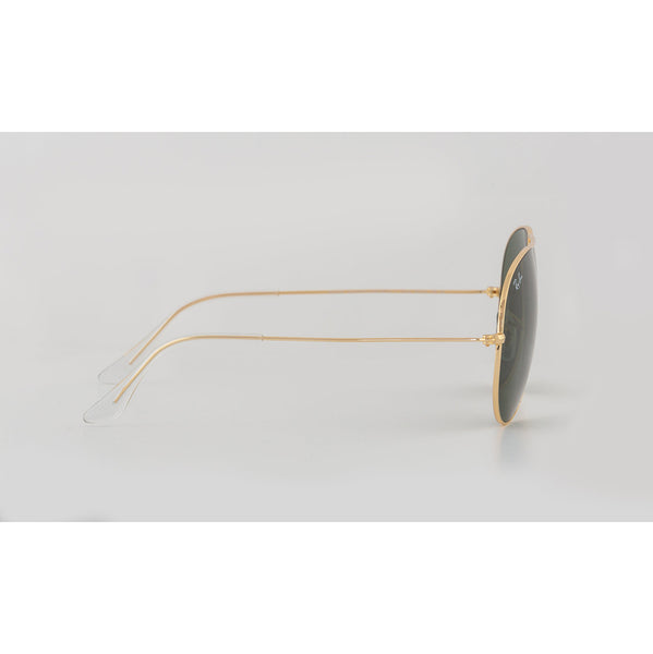 Aviator Large Metal Ii In Gold And Green Sunglasses