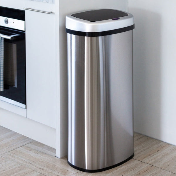 Healthy Choice 70L Stainless Steel Motion Sensor Rubbish Bin Rubbish Bins