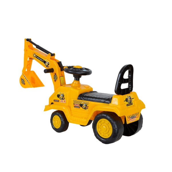 Ride-On Children S Toy Excavator Truck (Yellow)
