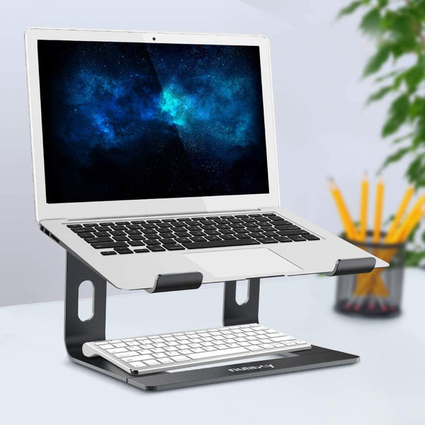 Adjustable Portable Aluminium Laptop Stand Ergonomic Tray Holder Cooling Riser