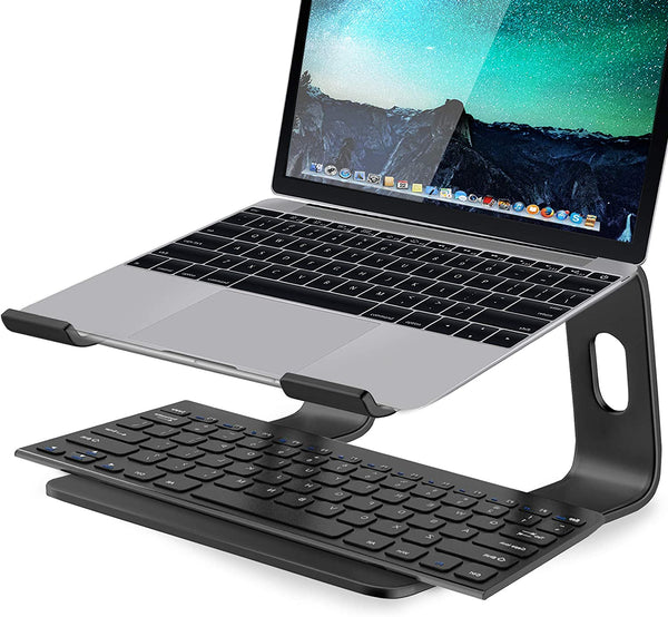 Adjustable Portable Aluminium Laptop Stand Ergonomic Tray Holder Cooling Riser