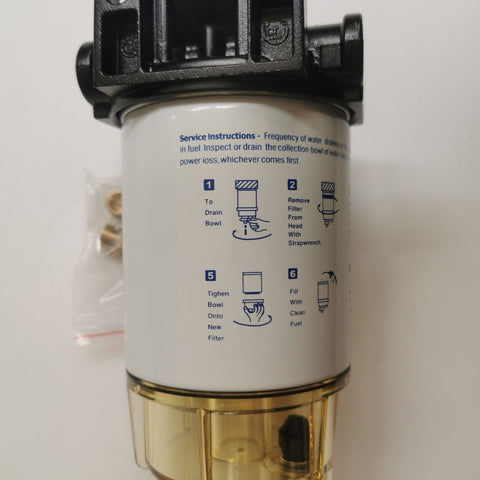 Boat Fuel Filter Water Separator Mercury/Yamaha -Marine/Outboard 10 Micron