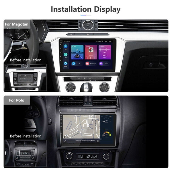 7 Inch Car Radio 2 Din Locator Technology Fm Rds Wifi W/ Rear Camera For Android Ios Carplay Au Other Car Audio