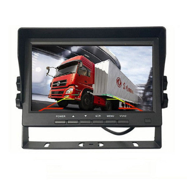 4 Channel Split 7" Screen Monitor W/4 Reversing Camera Kit For Truck Trailer Bus Rear View Monitors/Cams & Kits