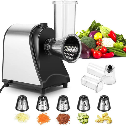 Electric Grater Vegetable Food Rotary Drum Chopper Slicer