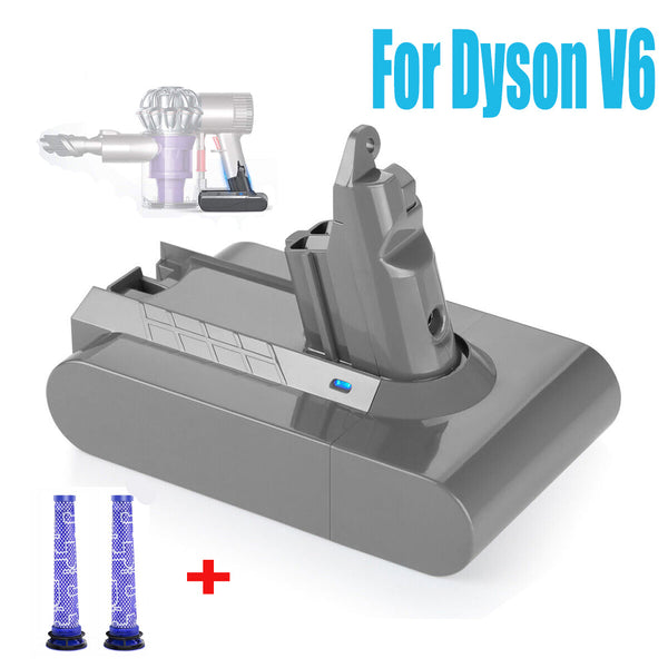9900Mah For Dyson V6 Battery Sv03 Sv04 Sv09 Dc58 Dc59 Dc61 Dc62 Dc74 Animal Vacuum Cleaner Parts