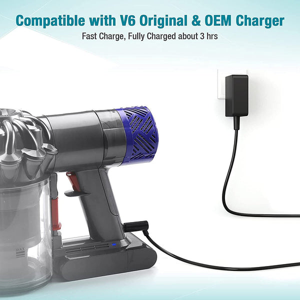 9900Mah For Dyson V6 Battery Sv03 Sv04 Sv09 Dc58 Dc59 Dc61 Dc62 Dc74 Animal Vacuum Cleaner Parts