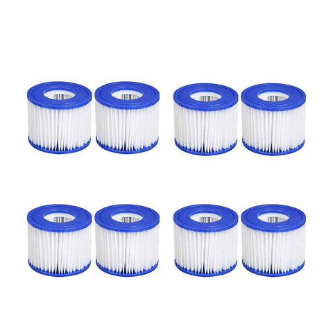 8Pcs Replacement Bestway Vi Filter Cartridge Inflatable Lay-Z-Spa Filters 58323