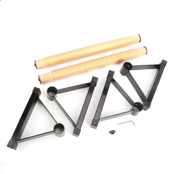 1 Pair Parallettes Set Push Up Parallel Bar Stretch Double Rod Stand Fitness Push Up Stands