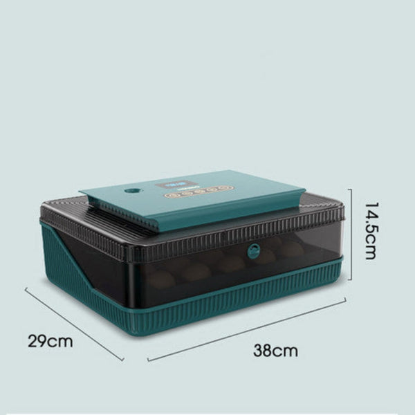 Digital Led Fully Automatic 25 Egg Incubator Hatch Turning Chicken Eggs Poultry Incubators