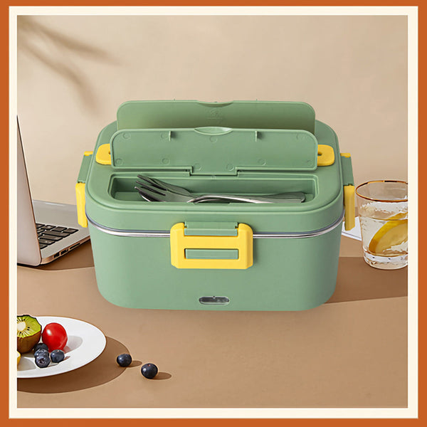75W Electric Lunch Box Food Warmer 1.8L Portable Leak Proof Car Home Au Lunchboxes