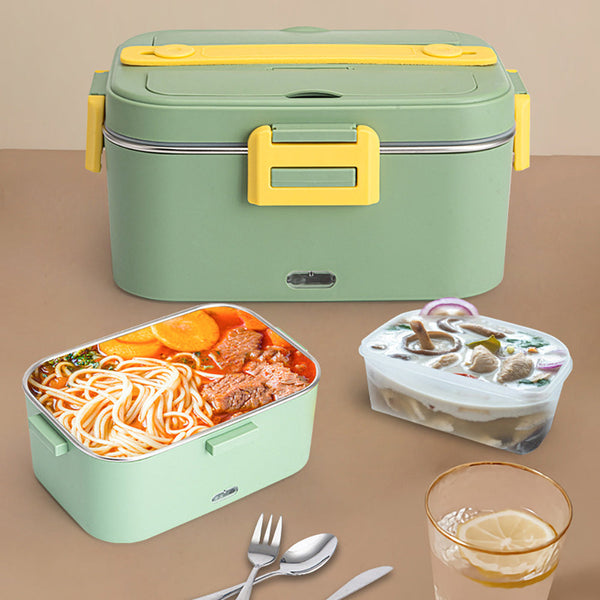 75W Electric Lunch Box Food Warmer 1.8L Portable Leak Proof Car Home Au Lunchboxes