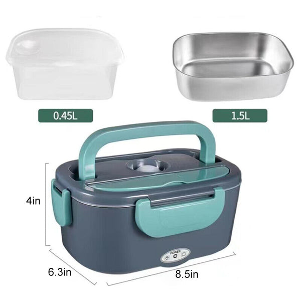 Electric Lunch Box Food Warmer Portable Leakproof Car Home Picnic Lunchboxes
