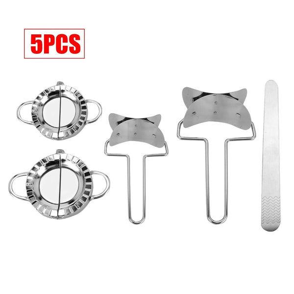 Dumpling Maker Set Stainless Steel Dough Press Making Mold Mould Tool Au Other Kitchen Gadgets