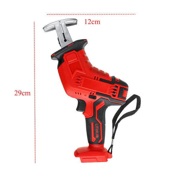 Red Cordless Electric Reciprocating Saw Cutter W+ Blades For Makita Battery Reciprocating Saws