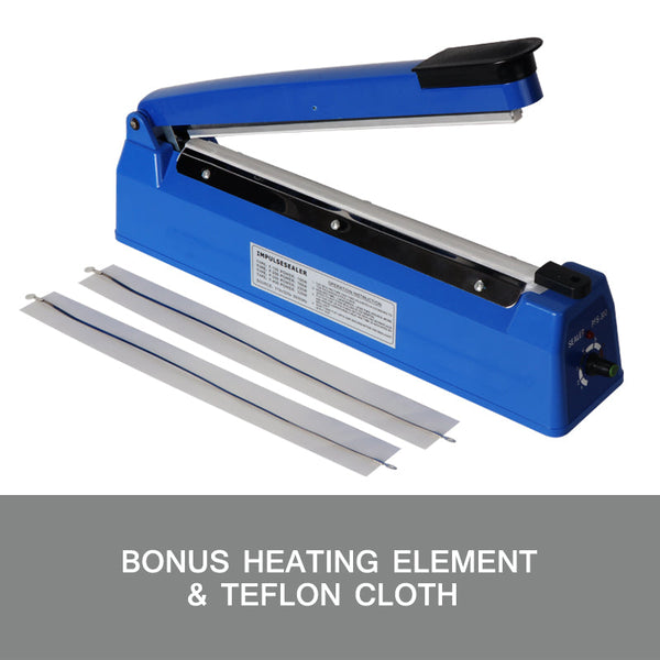 300Mm Impulse Heat Sealer Sealing Saa Machine Electric Plastic Poly Bag Sealers & Sealing Machines