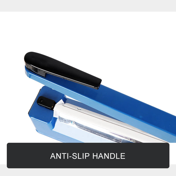 400Mm Electric Heat Sealer Sealing Machine Impulse Plastic Poly Bag Au Plug Hand Grippers