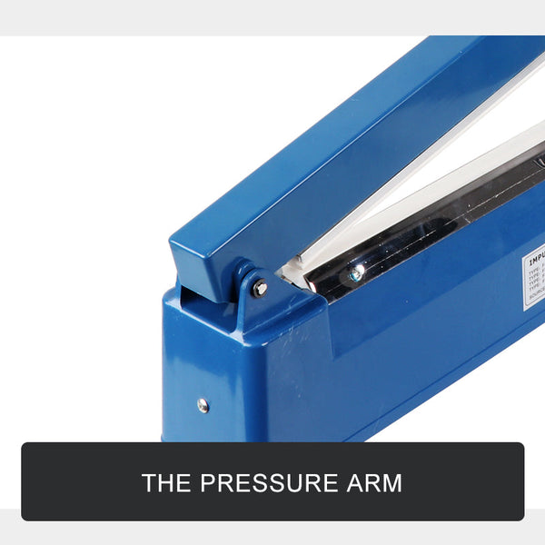 400Mm Electric Heat Sealer Sealing Machine Impulse Plastic Poly Bag Au Plug Hand Grippers