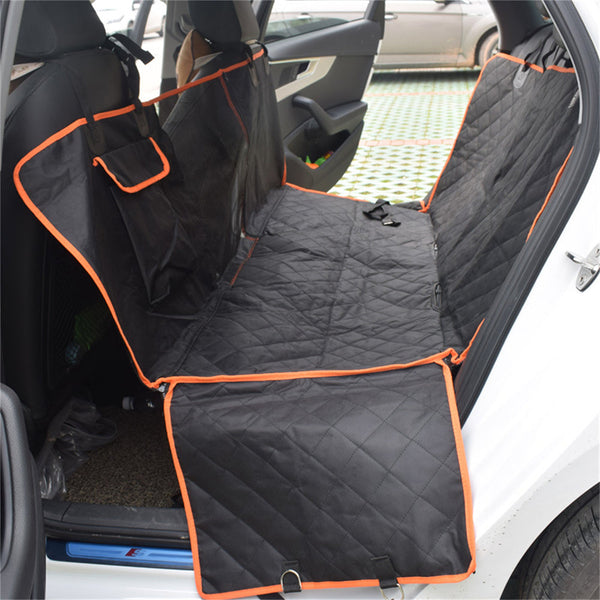 Premium Pet Back Car Seat Cover Hammock Nonslip Protector Zipper Mat Cat Dog